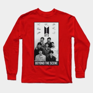 BTS BLACK AND WHITE Long Sleeve T-Shirt